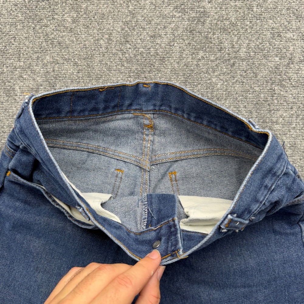 Vintage JCPenney Big Mac High Waisted Straight Leg Jeans Medium Wash Blue 29x32 - Picture 2 of 8